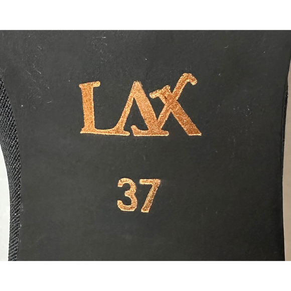 LAX Brown "Snake Skin" Ankle Booties size 37 - EUC - Picture 8 of 8